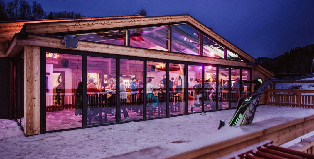 Mühlstodl - Restaurant und Bar an der Talstation Reiteralm bei Schladming in Ski amadé